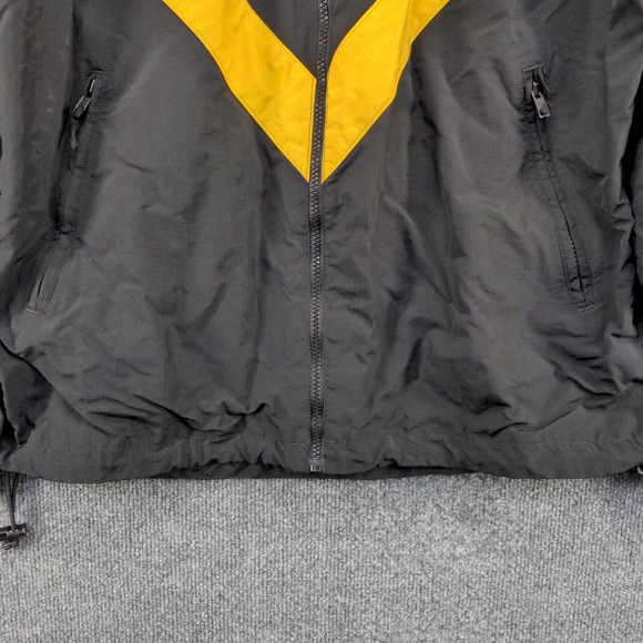 U.S. Army Mens Physical Fitness Jacket Black Gold Size L Embroidered Logo - Picture 8 of 12